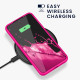 KWmobile Soft Flexible Rubber Cover - Θήκη Σιλικόνης Samsung Galaxy S22 Plus 5G - Neon Pink (56761.77)