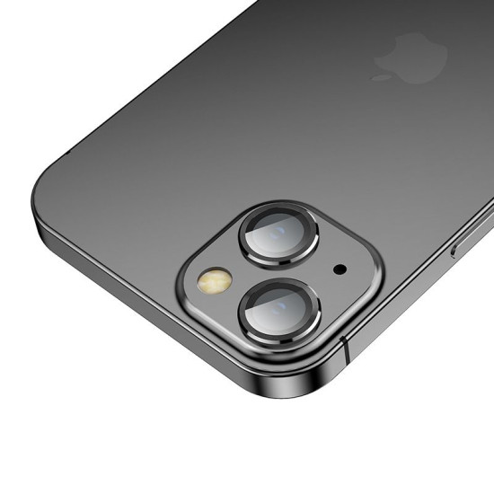 Hofi Camring Pro+ Αντιχαρακτικό Γυαλί Προστασίας για Φακό Κάμερας - Apple iPhone 13 / 13 mini - Black (9589046921681)