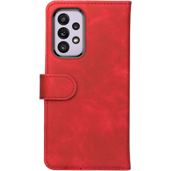 Rosso Element PU Θήκη Πορτοφόλι Samsung Galaxy A33 5G - Red (8719246344183)