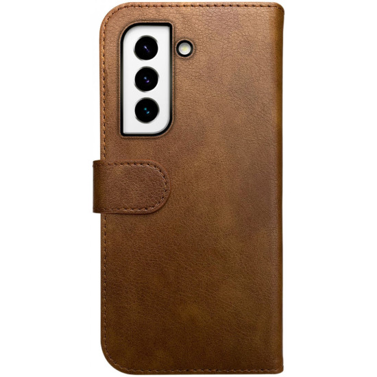 Rosso Element PU Θήκη Πορτοφόλι Samsung Galaxy S22 Plus 5G - Brown (8719246352478)