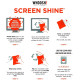 Whoosh! Screen Shine GO XL - Σετ Καθαρισμού Οθόνης με Υγρό Σπρέι και Αντιμικροβιακό Πανί από Μικροΐνες - 100ml (837296000199)