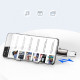 Joyroom Αντάπτορας Type-C (male) σε USB-A (female) - Grey (S-H151)