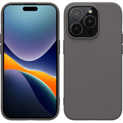KWmobile Soft Slim Flexible Rubber Cover - Θήκη Σιλικόνης Apple iPhone 14 Pro - Stone Dust (59081.155)
