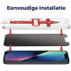 Rosso Privacy Tempered Glass - Αντιχαρακτικό Γυαλί Προστασίας Απορρήτου Οθόνης Apple iPhone 13 / 13 Pro (8719246355677)