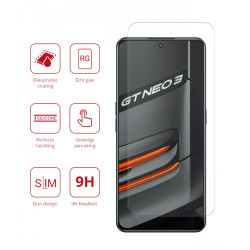 Rosso Tempered Glass - Αντιχαρακτικό Προστατευτικό Γυαλί Οθόνης Realme GT Neo 3 - Clear (8719246358142)