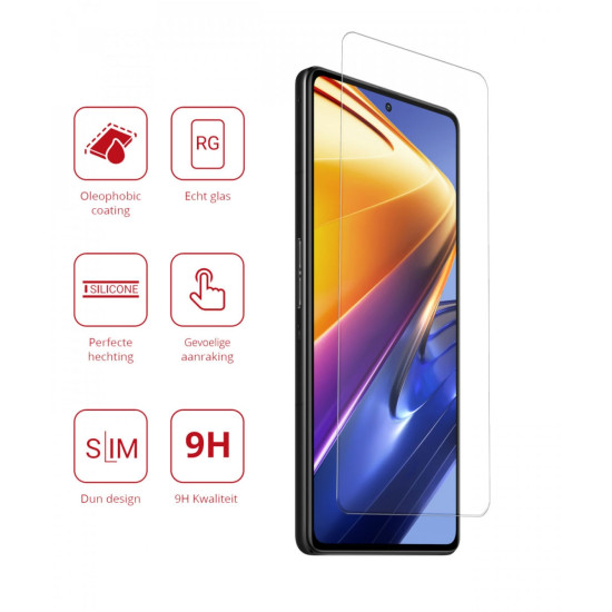 Rosso Tempered Glass - Αντιχαρακτικό Προστατευτικό Γυαλί Οθόνης Xiaomi Poco F4 GT - Clear (8719246360831)