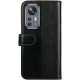 Rosso Element PU Θήκη Πορτοφόλι Xiaomi 12 Pro 5G - Black (8719246358388)