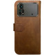 Rosso Element PU Θήκη Πορτοφόλι Xiaomi Poco X4 Pro 5G - Brown (8719246358418)