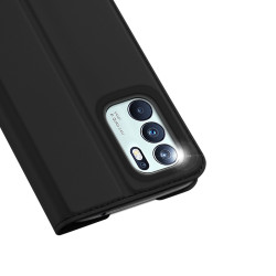 Duxducis SkinPro Θήκη Πορτοφόλι Oppo Reno6 4G - Black (6934913045091)