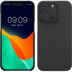 Kalibri Aramid Fiber Body - Σκληρή Θήκη Apple iPhone 14 Pro - Black Matte (59210.47)