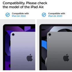 Spigen Ultra Hybrid Pro Θήκη Apple iPad Air 6 2024 11" / Air 5 2022 10.9" / Air 4 2020 10.9" με Υποδοχή Apple Pencil - Lavender (ACS04567)