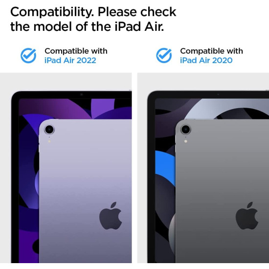 Spigen Ultra Hybrid Pro Θήκη Apple iPad Air 6 2024 11" / Air 5 2022 10.9" / Air 4 2020 10.9" με Υποδοχή Apple Pencil - Lavender (ACS04567)