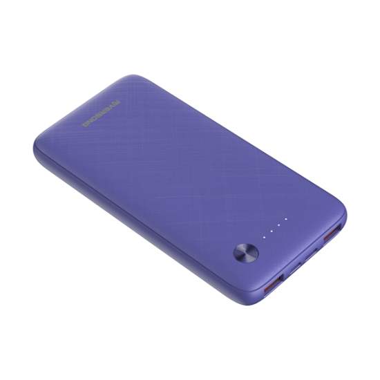 Riversong Horizon 10 PowerBank - Φορητή Μπαταρία Φόρτισης με 2 x USB-A - 10.000mAh - 2.4A - Purple (PB30PU)