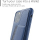 MUJJO Full Leather Wallet Case - Δερμάτινη Θήκη-Πορτοφόλι Apple iPhone 11 Pro Max - Blue (MUJJO-CL-004-BL)