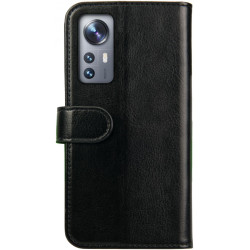 Rosso Element PU Θήκη Πορτοφόλι Xiaomi 12 / 12X - Black (8719246358371)