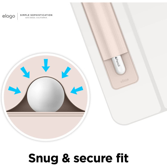 Elago Apple Pencil Holder - Αυτοκόλλητη Θήκη για Apple Pencil - Sand Pink (EAPEN-HOLD-SPK)