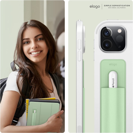 Elago Apple Pencil Holder - Αυτοκόλλητη Θήκη για Apple Pencil - Pastel Green (EAPEN-HOLD-PGR)