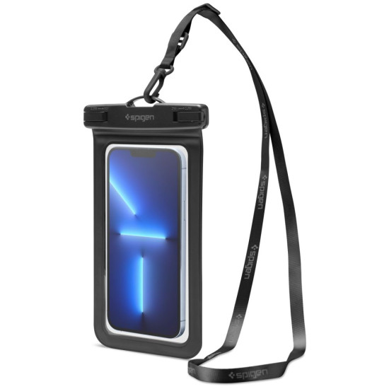 Spigen A601 Universal Waterproof - Αδιάβροχη Θήκη για Κινητά έως 6.8'' - IPX8 - Black (AMP04525)