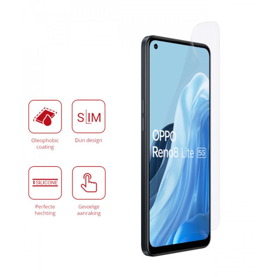 Rosso Ultra Clear Screen Protector - Μεμβράνη Προστασίας Οθόνης - OnePlus Nord N20 5G / Oppo Reno 8 Lite - 2 Τεμάχια (8719246353505)