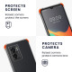 KWmobile Διάφανη Θήκη Σιλικόνης με Λουράκι Λαιμού - Oppo A77 5G - Transparent / Black (59896.01)