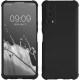 KWmobile Θήκη Σιλικόνης Vivo Y72 5G με Πλαίσιο Κάμερας και TPU Bumper - Black Matte (59901.47)
