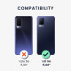 KWmobile Soft Slim Flexible Rubber Cover with Camera Protector - Θήκη Σιλικόνης Vivo V21 με Πλαίσιο Κάμερας - Black Matte (59907.47)