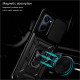 Bodycell Armor Slide - Ανθεκτική Θήκη Realme 9i με Κάλυμμα για την Κάμερα & Μεταλλικό Ring Holder - Black (5206015009761)