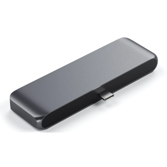 Satechi Αντάπτορας USB-C Mobile Pro SD - Με 1 x Type-C / 1 x USB-A 3.0 / 1 x HDMI 4K / 1 x 3.5mm Jack / 1 x SD & MicroSD (ST-MPHSDM)