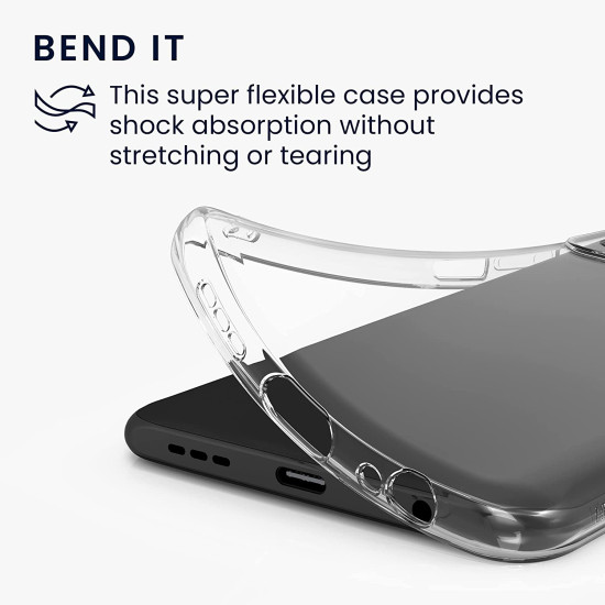 KWmobile Διάφανη Θήκη Σιλικόνης Xiaomi Poco M5s - Transparent (59933.03)