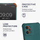 KWmobile Θήκη Σιλικόνης Realme C31 με Πλαίσιο Κάμερας και TPU Bumper - Teal Matte (60002.57)
