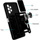 Bodycell Armor Slide - Ανθεκτική Θήκη Samsung Galaxy A23 με Κάλυμμα για την Κάμερα & Μεταλλικό Ring Holder - Black (5206015010613)