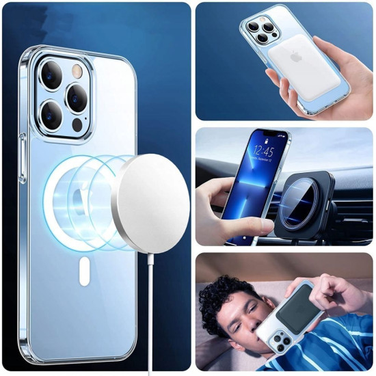 Tech-Protect FlexAir Hybrid - Σκληρή Διάφανη Θήκη MagSafe Apple iPhone 14 Pro - Clear (9589046925382)