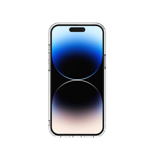 Vivid Σετ Διάφανη Θήκη Σιλικόνης & Full Face Tempered Glass - Apple iPhone 14 Pro - Transparent / Black (VIGELLY297GLASSBK)
