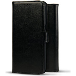Rosso Element PU Θήκη Πορτοφόλι Samsung Galaxy J7 2016 - Black (8719246151118)