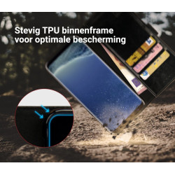 Rosso Element PU Θήκη Πορτοφόλι Samsung Galaxy S8 - Black (8719246116162)