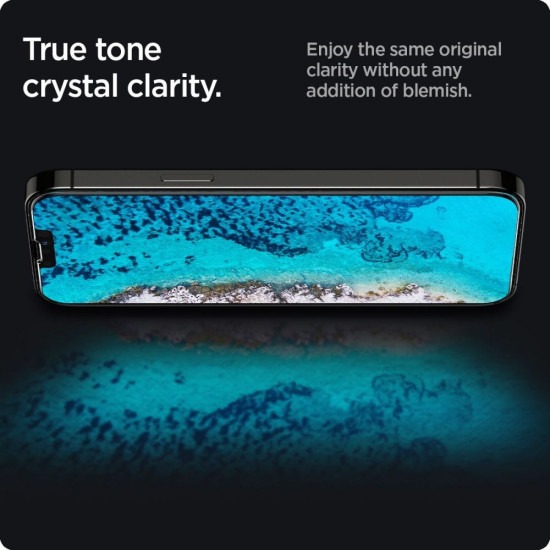Spigen Tempered Glass GLAS.tR Slim HD Privacy - Αντιχαρακτικό Γυαλί Προστασίας Απορρήτου Οθόνης Apple iPhone 16e / 14 / 13 / 13 Pro (AGL03393)
