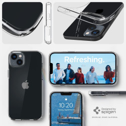 Spigen Liquid Crystal Θήκη Σιλικόνης Apple iPhone 15 Plus / 14 Plus - Crystal Clear (ACS04887)