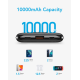 Veger PowerBank S11 με Ψηφιακή Οθόνη LED - Φορητή Μπαταρία Φόρτισης με 1 x USB-Α / 1 x Type-C - 10000mAh - 20W - Black (VP1140)