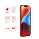 Rosso Tempered Glass - Αντιχαρακτικό Προστατευτικό Γυαλί Οθόνης Apple iPhone 14 Plus - Clear (8719246369667)