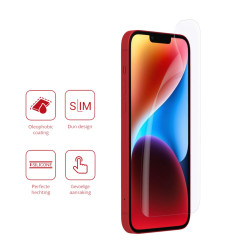 Rosso Ultra Clear Screen Protector - Μεμβράνη Προστασίας Οθόνης - Apple iPhone 14 Plus - 2 Τεμάχια (8719246369704)