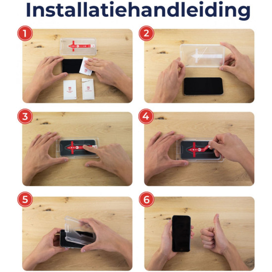 Rosso Tempered Glass - Αντιχαρακτικό Προστατευτικό Γυαλί Οθόνης Apple iPhone 14 (8719246369735)