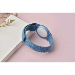Tech-Protect Nylon for Kids - Λουράκι / Θήκη Καρπού Apple AirTag 2 / 1 για Παιδιά - Blue (9113 90 00BL)