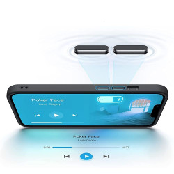 Tech-Protect MagMat - Σκληρή Διάφανη Θήκη MagSafe Apple iPhone 14 Pro - Clear / Black (9589046925481)
