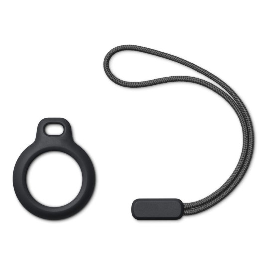 Tech-Protect Rough Chain - Σκληρή Θήκη / Μπρελόκ Apple AirTag 2 / 1 - Black (9589046926228)
