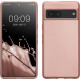 KWmobile Θήκη Σιλικόνης Google Pixel 7 - Metallic Rose Gold (60132.31)
