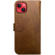 Rosso Element PU Θήκη Πορτοφόλι Apple iPhone 14 Plus - Brown (8719246369445)