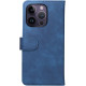 Rosso Element PU Θήκη Πορτοφόλι Apple iPhone 14 Pro - Blue (8719246369490)