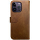 Rosso Element PU Θήκη Πορτοφόλι Apple iPhone 14 Pro - Brown (8719246369452)