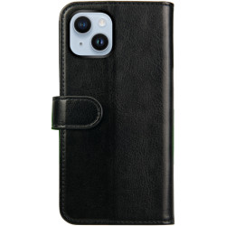 Rosso Element PU Θήκη Πορτοφόλι Apple iPhone 14 - Black (8719246369391)