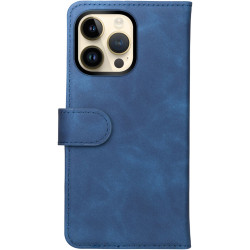 Rosso Element PU Θήκη Πορτοφόλι Apple iPhone 14 Pro Max - Blue (8719246369506)